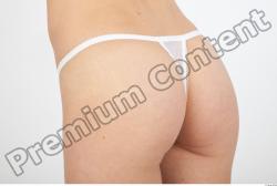 Hips Woman White Underwear Slim Panties Clothes photo references